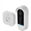 Deurbel-gong Omajin by Netatmo OVD-01-EU zwart wit