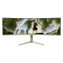 Curved computermonitor Arozzi Nova 49 inch (124,5 cm) dual QHD 5120×1440 LED VA, 4 ms, groen