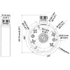 Aansluitdoos Hikvision DS-1280ZJ-DM46 (zwart)