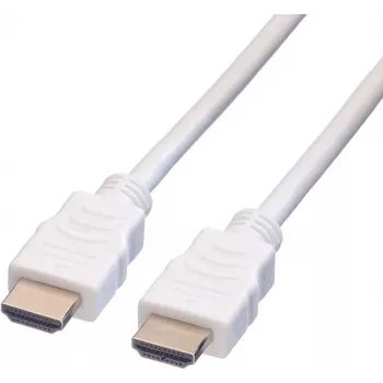 Value 11995704 HDMI-kabel 1,5 m HDMI Type-A (standaard) wit (11.99.5704)