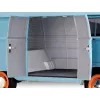 Kunststof model VW T1 Panel Van - Gulf decoratie 1/24