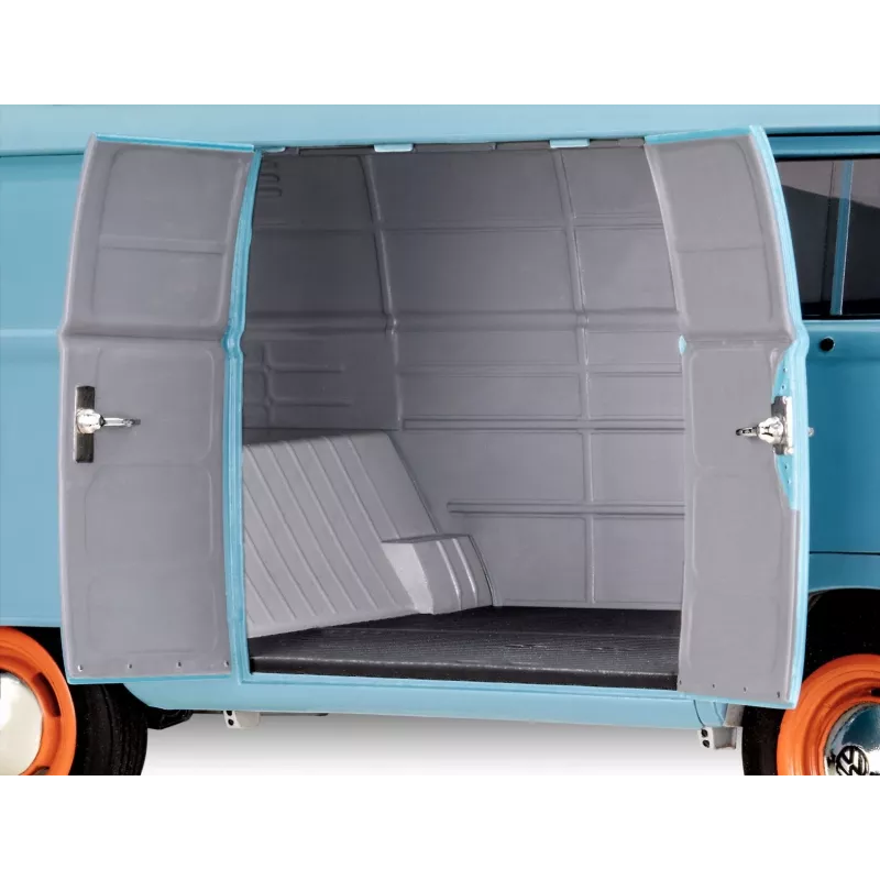 Kunststof model VW T1 Panel Van - Gulf decoratie 1/24