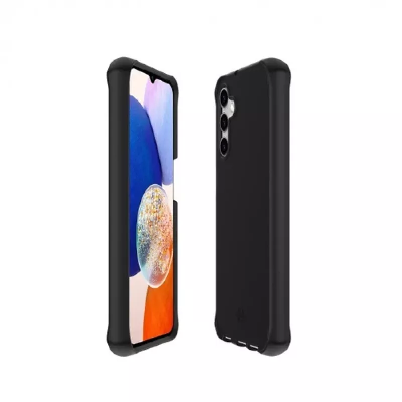 SPECTRUM_R hoes voor GALAXY A15 4G A15 5G Solid zwart MAT-SOFT tas