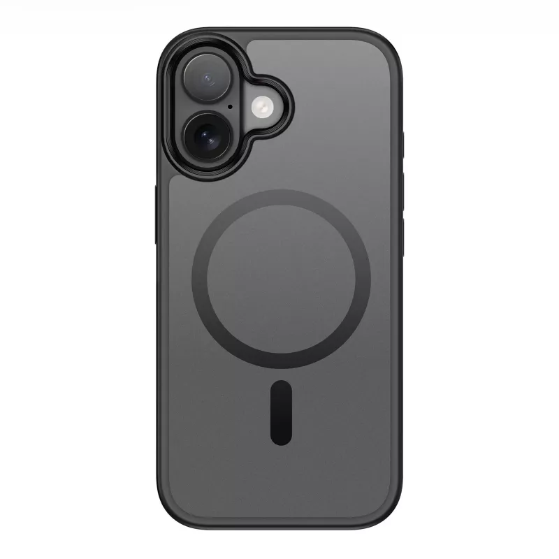 nevox StyleShell Invisio - iPhone 17 6.3 compatibel met MagSafe zwart (2542)