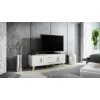 Cama tv-standaard LOTTA 140cm wit + sonoma eiken