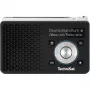 TechniSat DigitRadio 1 A 0100/4997 digitale radio, DAB+/FM, RDS, 40 zendergeheugens, ASA-waarschuwingsfunctie, zwart/zilver
