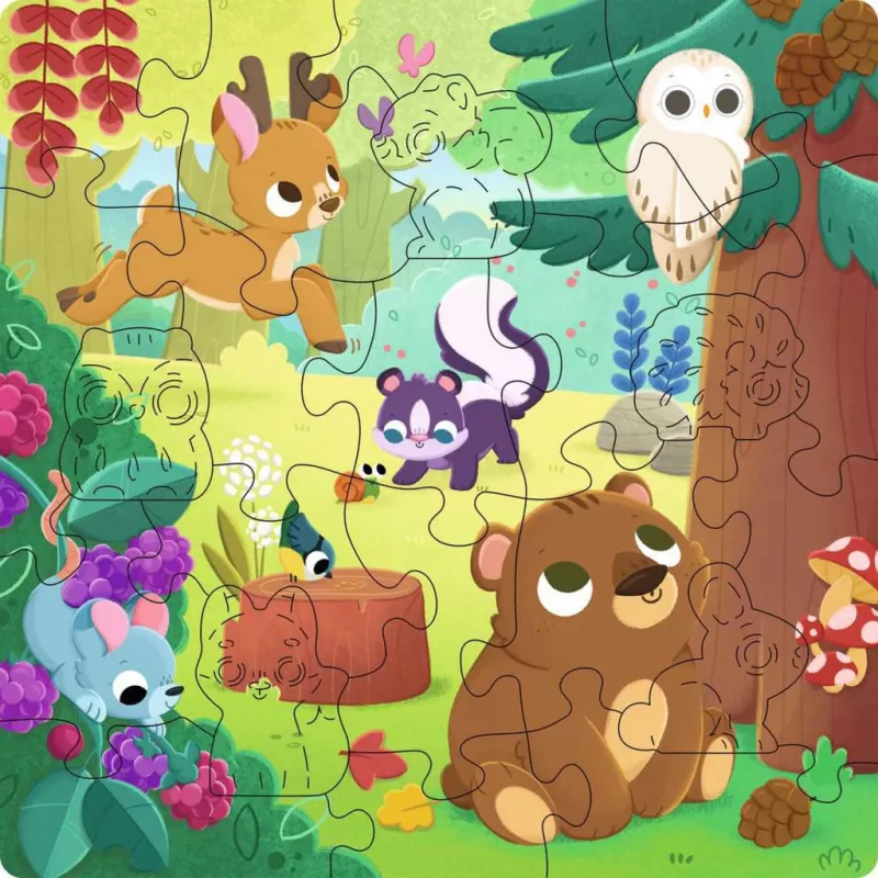 Puzzel Ravensburger 12004080 — 22 stukjes, flora & fauna, aanbevolen leeftijd 4+, 192 × 192 mm