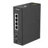 D-Link 6-poorts Gigabit industriële unmanaged switch met 2 x SFP-poorten