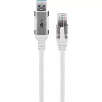Ethernet-kabel USB-a 3.2 Gen1 stekker > RJ-45 stekker, LAN-adapter