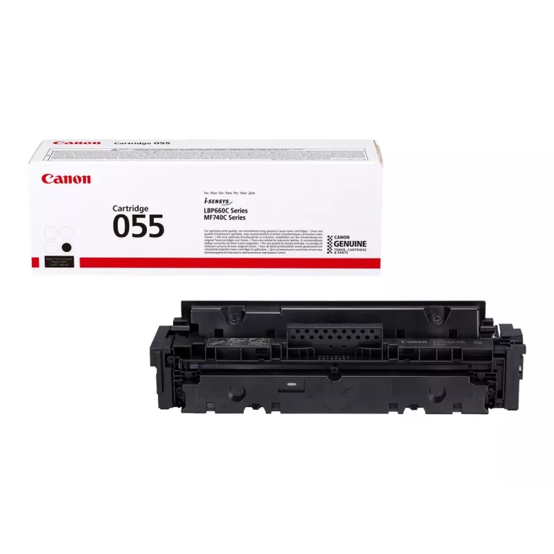 Canon 055 tonercartridge 1 stuk origineel zwart