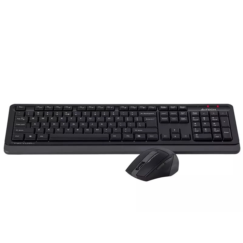 A4Tech FStyler FG1035 draadloze toetsenbord-en-muisset, 2,4G, grijs