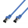 Extralink Cat.8.1 S/FTP LAN-patchkabel 15m 40G blauw koperen netwerkkabel