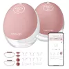 Momcozy M9 dubbele elektrische borstkolf rood, 150ml