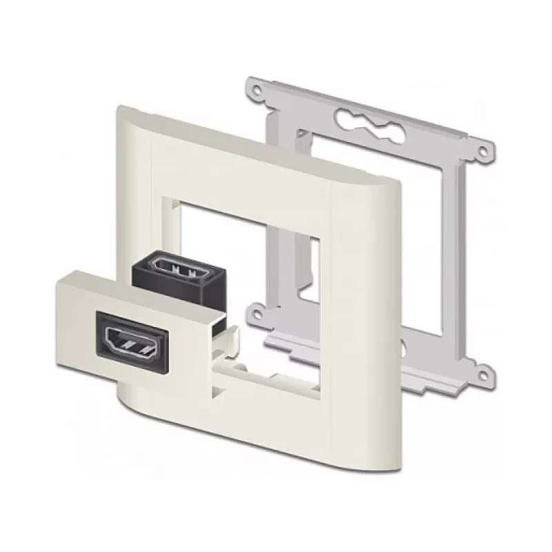 HDMI-module DeLOCK Easy 45 81304 haaks 90° 22,5 x 45 mm
