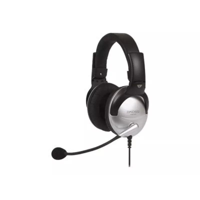 Koss SB45 Headset Bedrade hoofdband Telefoneren/Muziek Zwart, Zilver