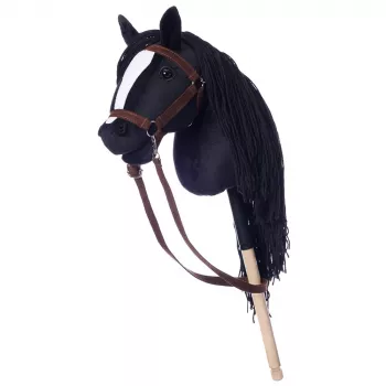 Hobby Horse stokpaard HOPPIHORSE A3 zwart