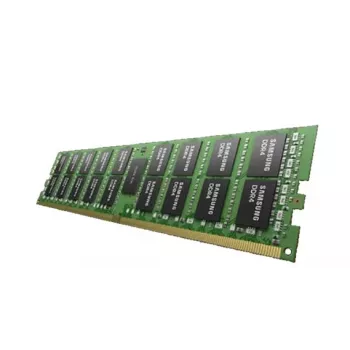 Samsung - DDR5 - Module - 32GB - DIMM 288-PIN Low Profile - 4800 MHz / PC5-38400 - CL40 - registered - ECC (M321R4GA3BB6-CQK)