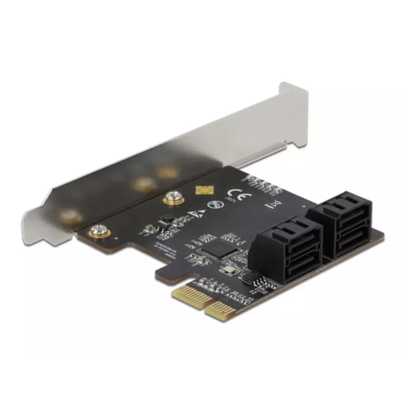 SATA PCI Express x1-kaart DeLOCK 90010 low-profile-formfactor