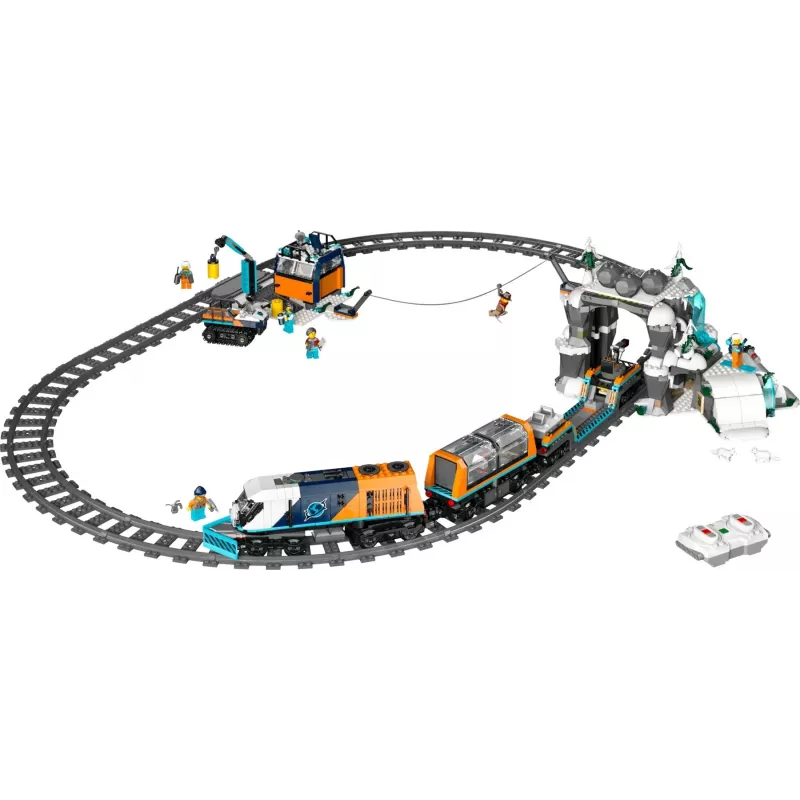 LEGO CITY 60470 Poolonderzoeker Polar Express Arctische trein
