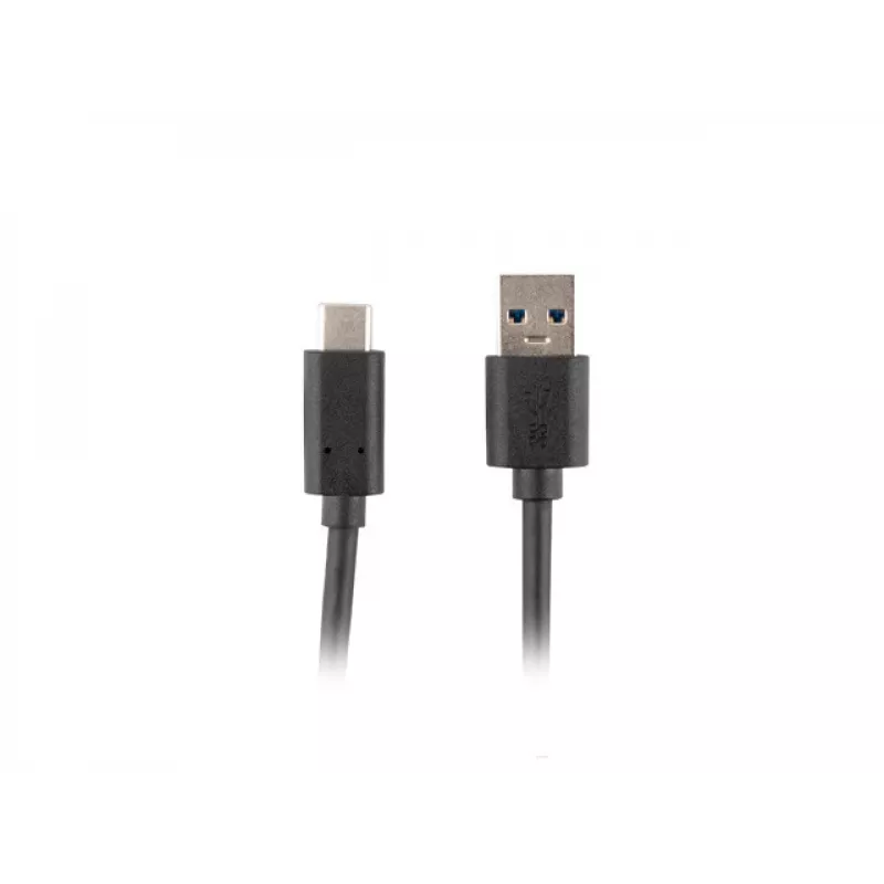 Lanberg CA-USBO-31CU-0018-BK USB-kabel 1,8 m USB 3.2 Gen 1 (3.1 Gen 1) USB-C USB-A zwart (CA-USBO-31CU-0018-BK)