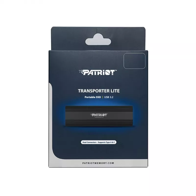 Patriot Memory Transporter Lite 2 TB USB Type-C 3.2 Gen 2 (3.1 Gen 2) (PTPL2TBPECB) zwart