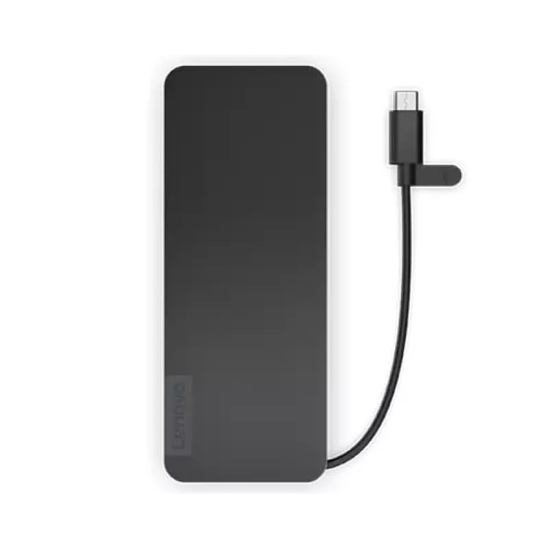 Lenovo 4X11N40212 laptop-dockingstation/port-replicator bedraad USB 3.2 Gen 1 (3.1 Gen 1) Type-C zwart