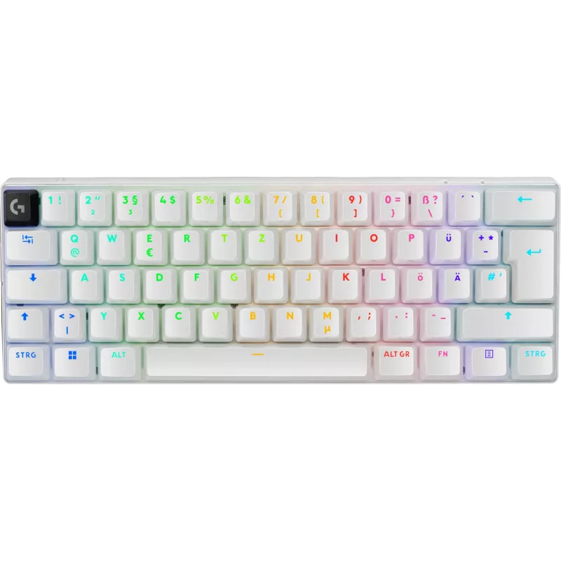 Logitech G PRO X 60 toetsenbord gaming USB RF draadloos Bluetooth QWERTZ Duits wit
