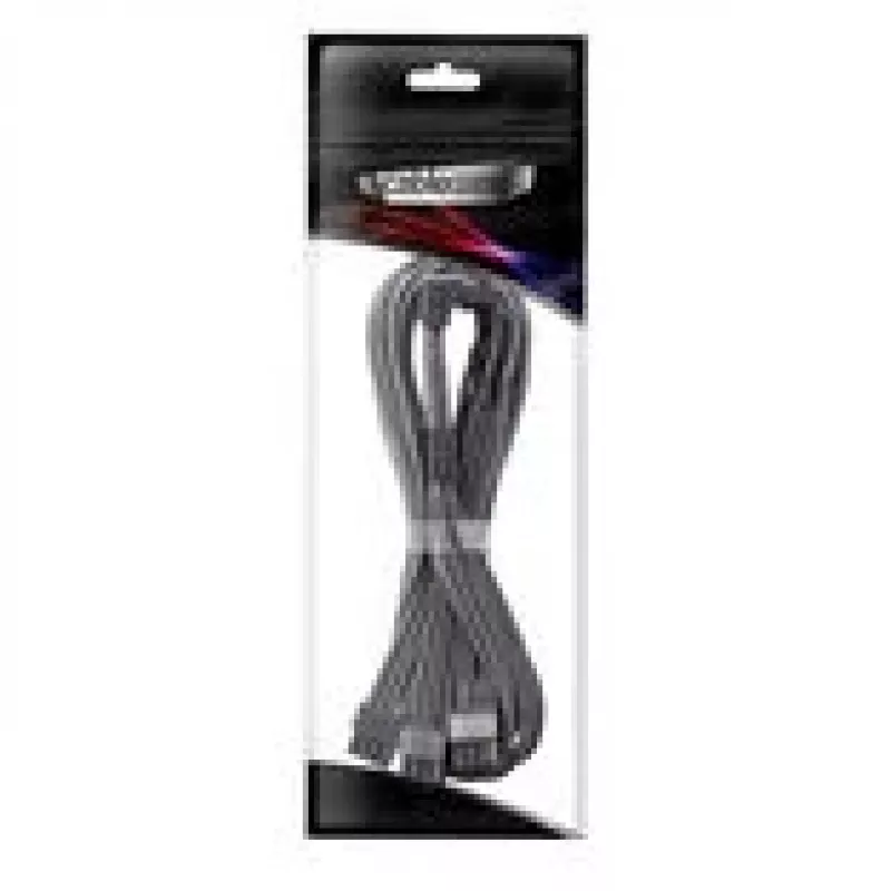 CableMod C-Series Pro verbindingskabel - variant B, 16-pin naar 3x8-pin PCIe, carbon