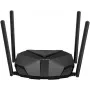 Tafelrouter MERCUSYS MR85X AX3000 dualband‑Wi‑Fi 6, 3000 Mbit/s, 4 antennes, 3 Gigabit‑LAN‑poorten, zwart