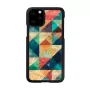 Smartphonehoesje iKins voor iPhone 11 Pro – beschermhoes Mosaic zwart