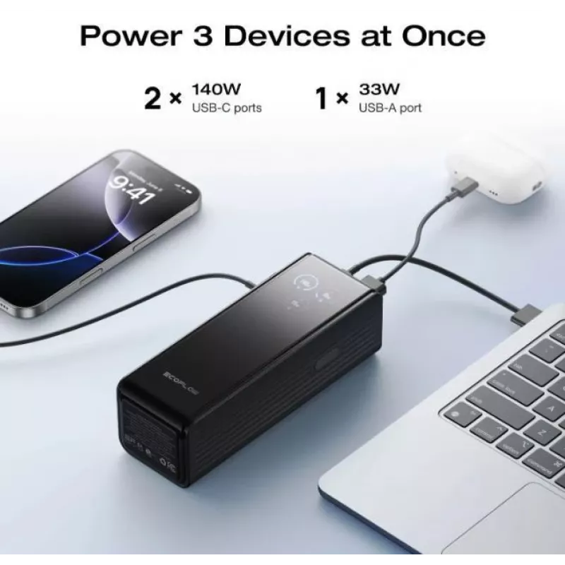 Powerbank ECOFLOW RAPID 25K zonder geïntegreerde kabel