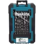 Borenset Makita D-78352 HSS-GS, 19-delig van snelstaal spiraalboren