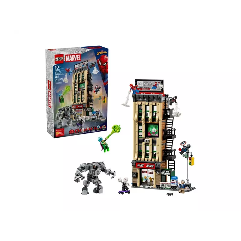 LEGO MARVEL 76342 Spider-Man vs. Mysterio: De Daily Bugle