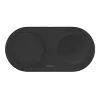 Belkin WIZ021VFBK – 2-in-1 draadloos laadstation met Qi2-technologie 15 W, zwart