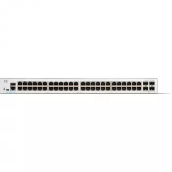 Cisco Catalyst 1300-48T-4X Managed Switch, 48 poorten GE, 4x10GE SFP+, Limited Lifetime Protection (C1300-48T-4X)