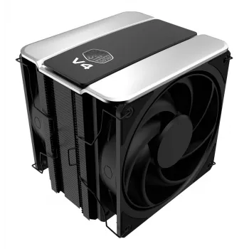 Processor-luchtkoeler Cooler Master V4 Alpha 3DHP, 120mm-ventilator, LGA1700/AM5-compatibel, zwart