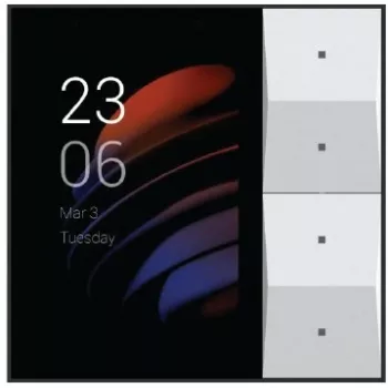 Akuvox HyPanel Lite bedraad en draadloos touch-bedieningspaneel 8,31 cm display