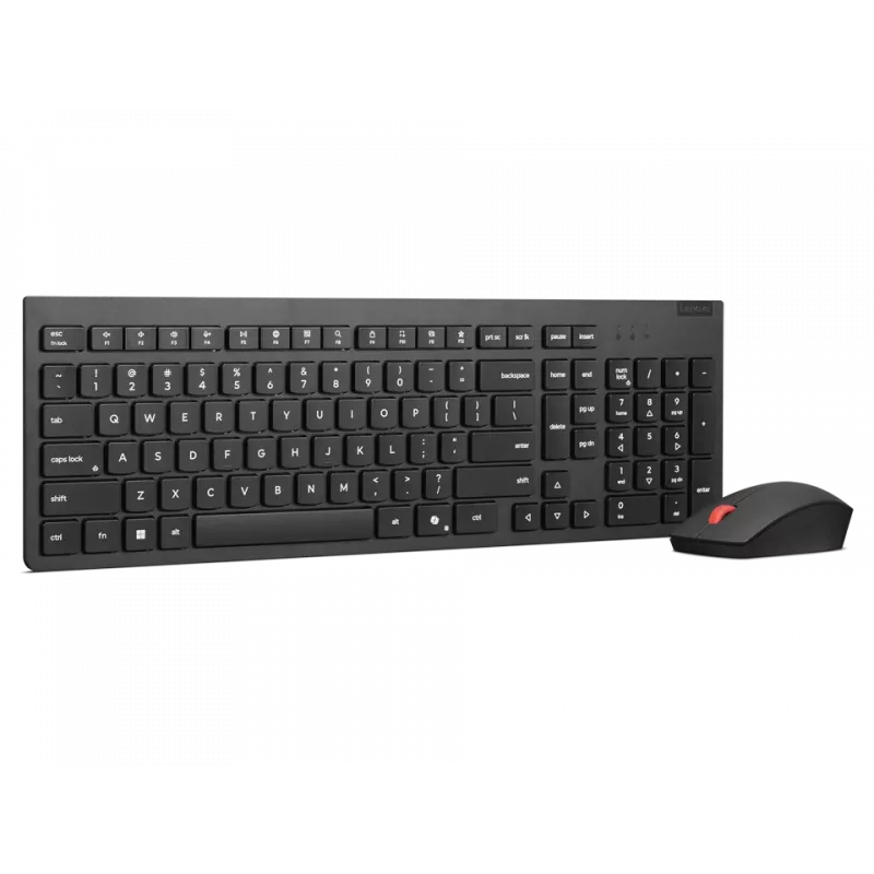 Lenovo toetsenbord en muis draadloos zwart