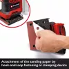 Power X-Change accu-hand-schuurmachine TE-OS 18/113 Li-Solo, 18 volt