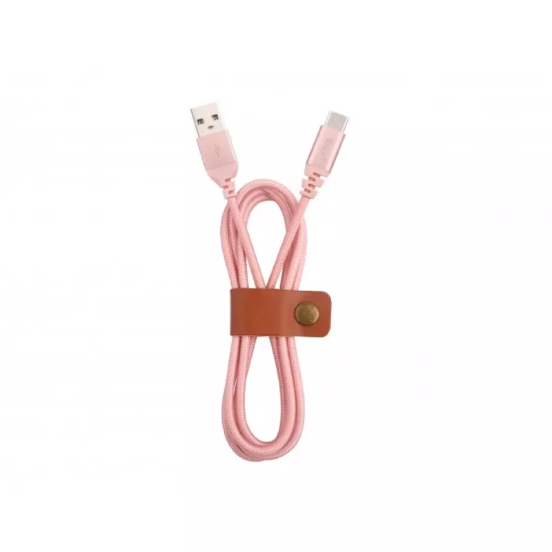USB-kabel Tellur TLL155281 USB 2.0 1 m USB A USB C roségoud