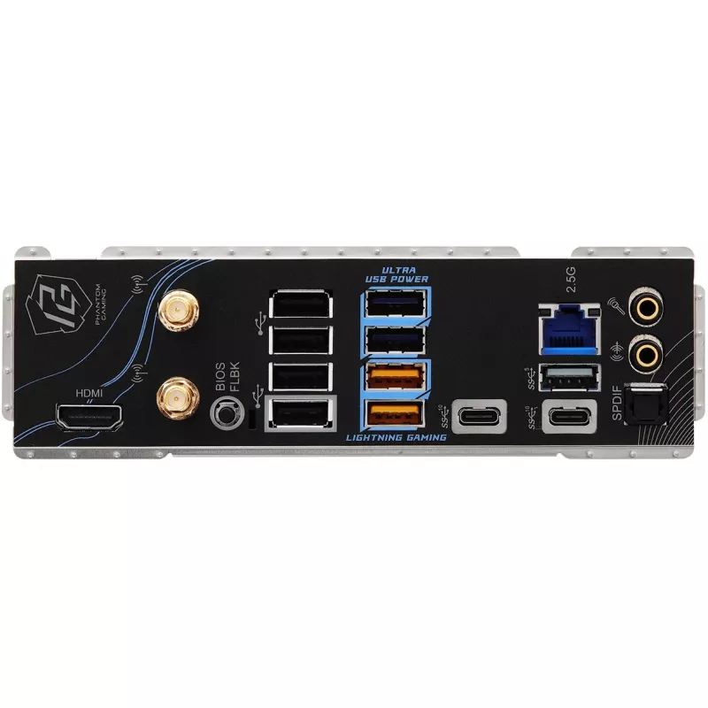 Moederbord ASRock Phantom Gaming B850 Riptide WiFi — AMD B850, socket AM5, ATX, DDR5, 4x M.2, Wi-Fi 7, 2.5Gb LAN