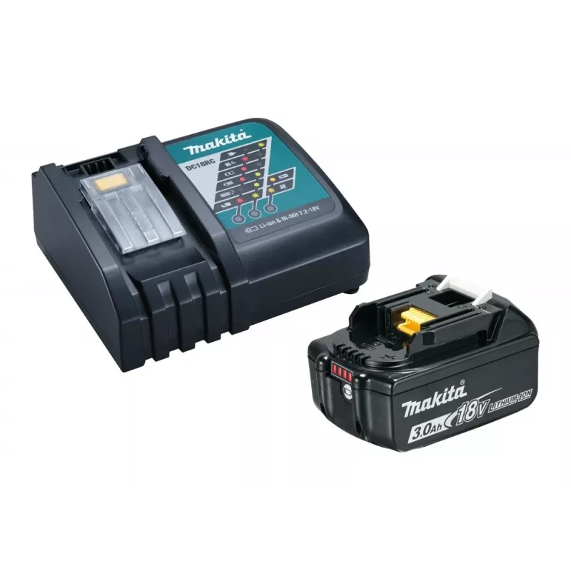 Makita 191A24-4 Energy Kit set, BL1830B accu + DC18RC lader