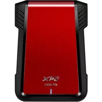 ADATA EX500 HDD/SSD-behuizing zwart, rood 2,5 inch