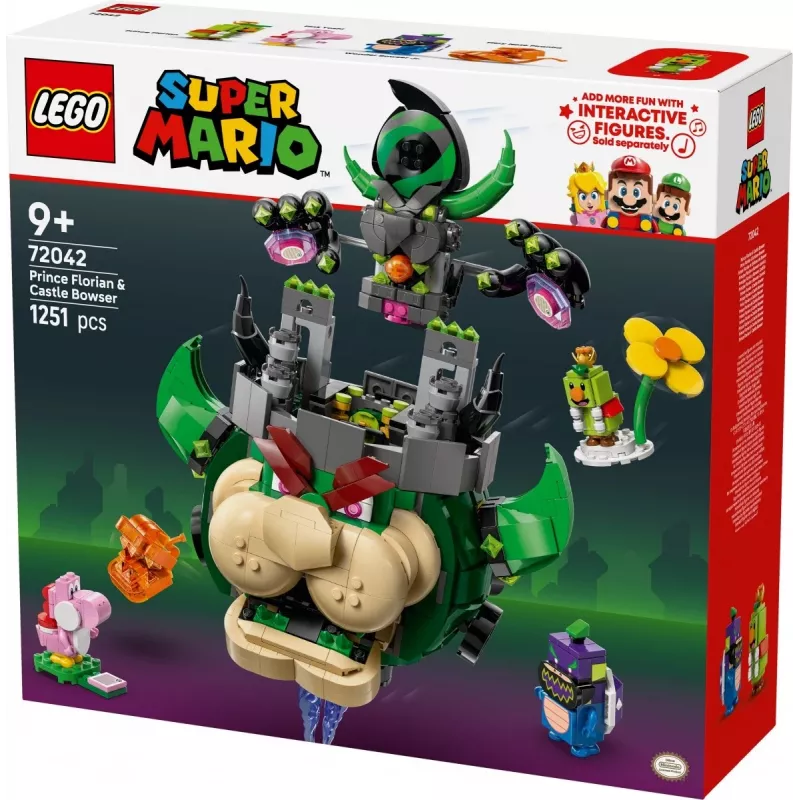 Constructiespeelgoed LEGO Super Mario Prins Florian & Kasteel Bowser set 72042