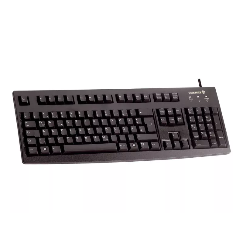 CHERRY G83-6104 toetsenbord universeel USB QWERTY US English zwart