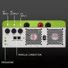 Hybride zonne-omvormer QOLTEC 53861 6,2 kVA 6,2 kW