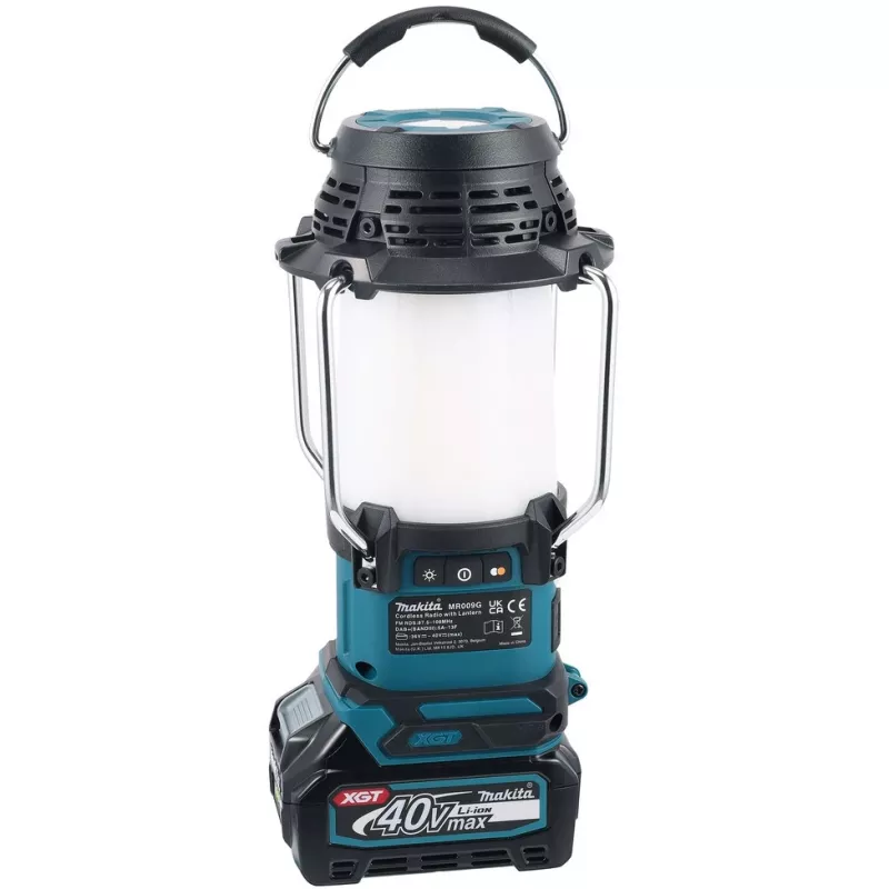 Makita radio MR009GZ 12/14,4/18/40V met lamp