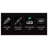 Neon Lights Dog MANTA SNL68MT Franse buldog decoratief neonbord