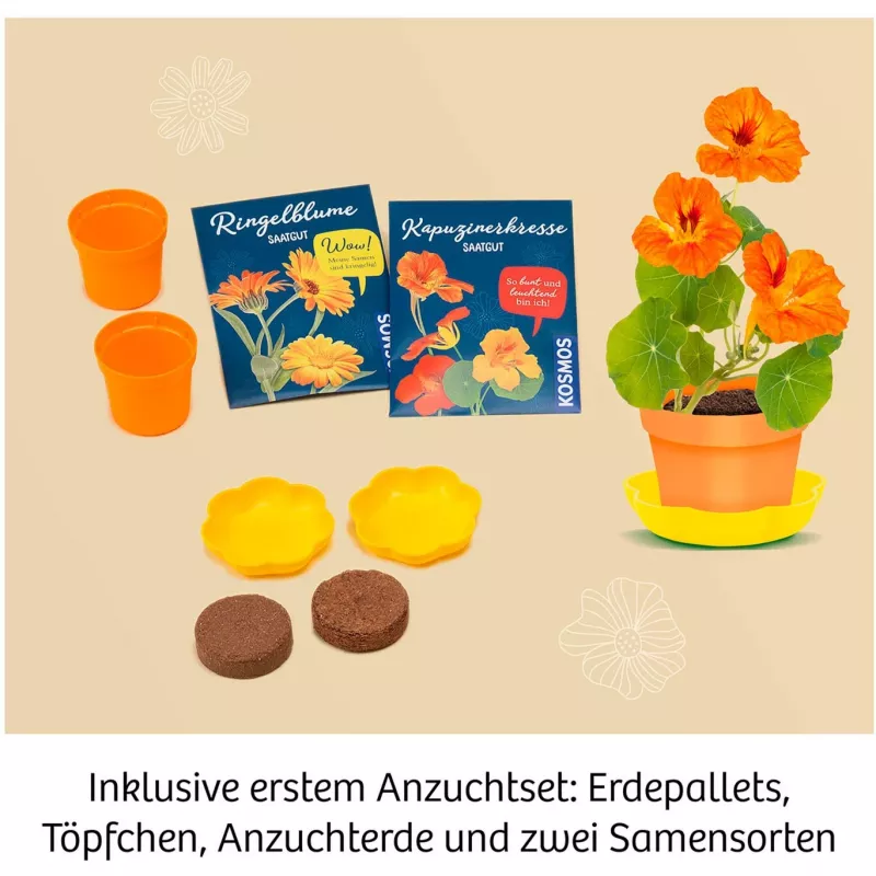 Kosmos bloemenpers experimenteerset