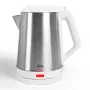 Jata JEHA1723 waterkoker, 2 l, 1500 W, roestvrij staal, wit